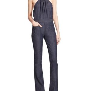 3x1 Denim Halter Jumpsuit (Intermix)